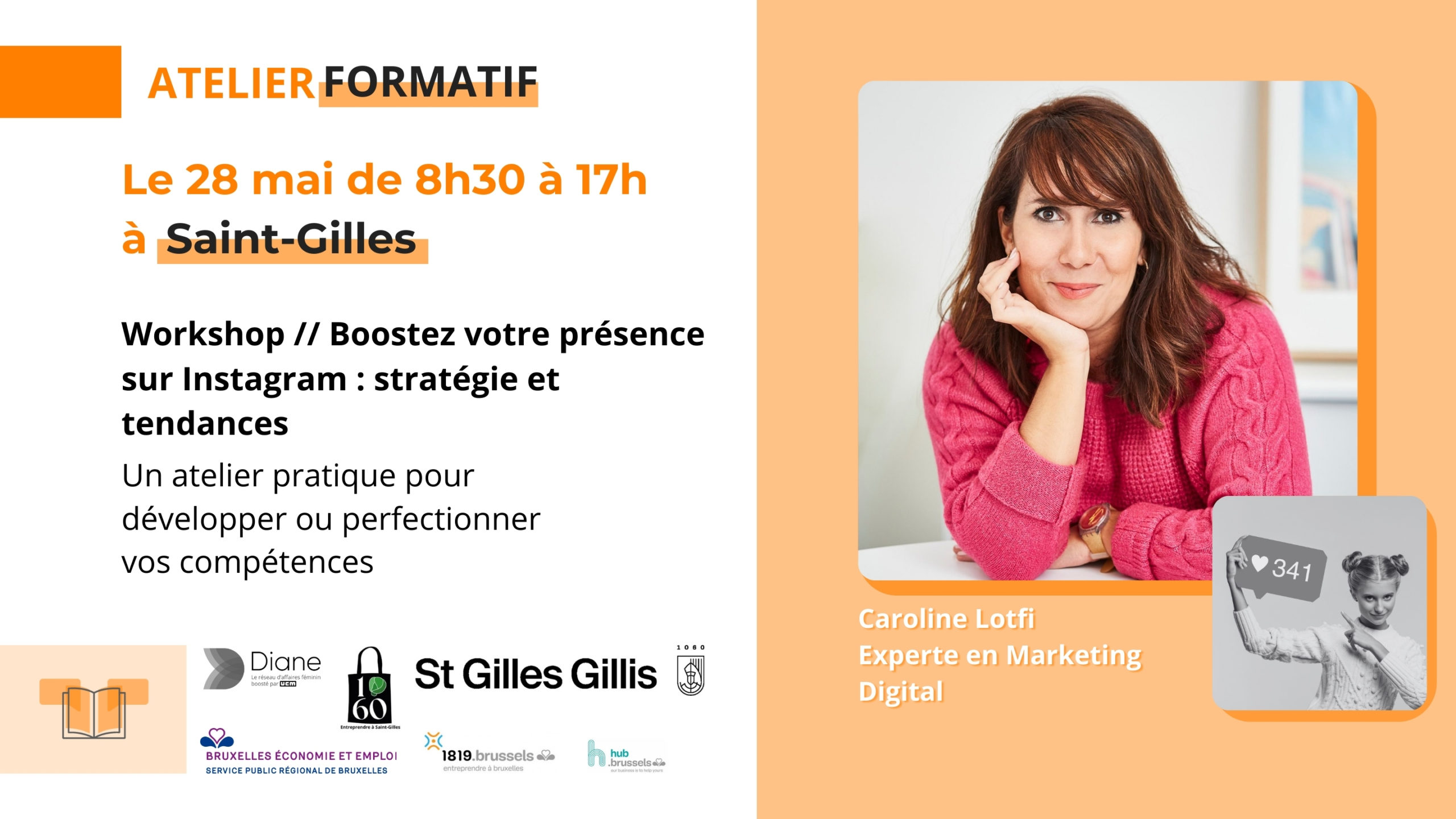 Workshop // Boostez votre présence sur Instagram : stratégie et tendances