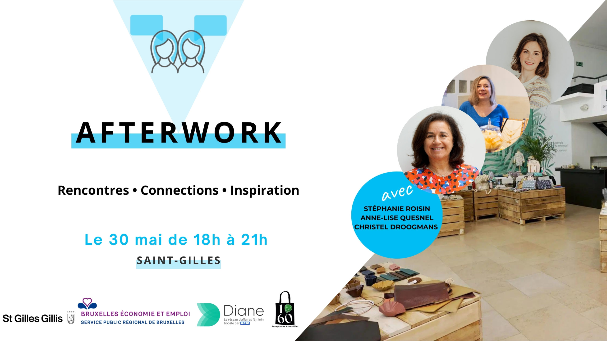 Afterwork // Femmes entrepreneures: ensemble vers un avenir durable